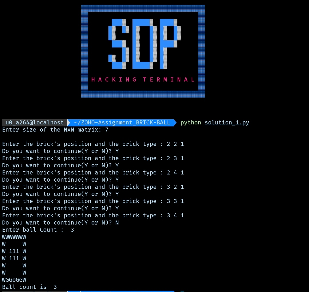 GitHub - sdp4377/ZOHO-Assignment_BRICK-BALL: This is a Solution for the ...