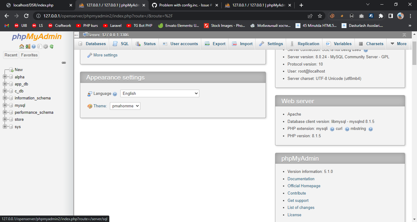 Problem with config.inc. · Issue #17533 · phpmyadmin/phpmyadmin · GitHub