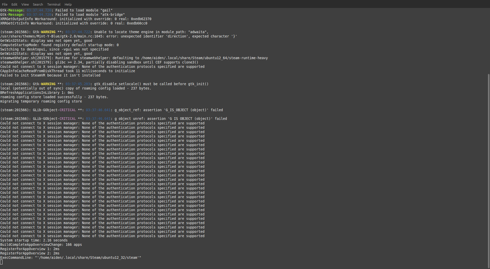 Steam client crashes with xdgdesktopportalgnome installed · Issue