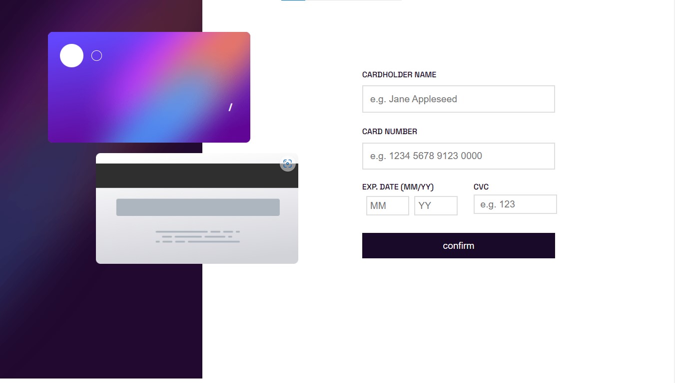 GitHub - Maryan121/interactive-card-details image.