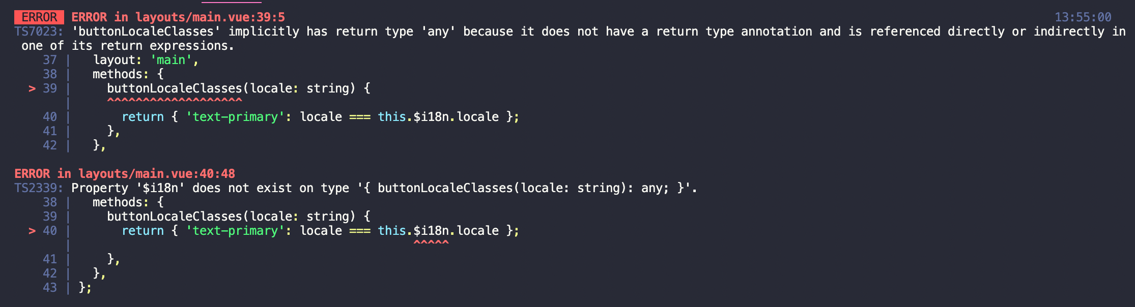 Property '$i18n' does not exist on type X · Issue #1268 · nuxt-modules ...