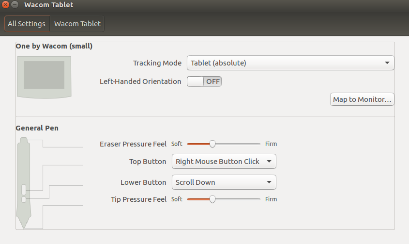 One is working but GUI showing no tablet detected on Lenovo