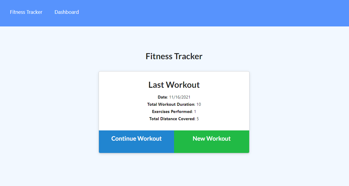 GitHub - chloeharris1/Fitness-tracker: Fitness Tracker app built with ...