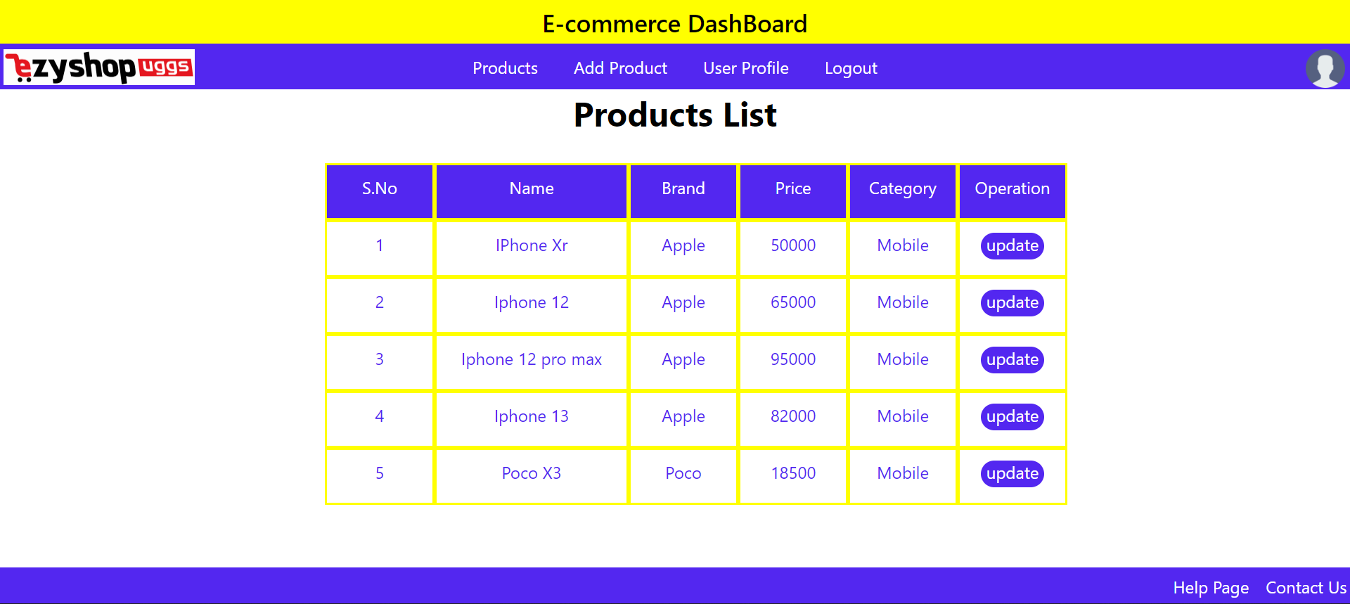 GitHub - TanmayTr911/E-commerce_DashBoard: Complete MERN stack e ...
