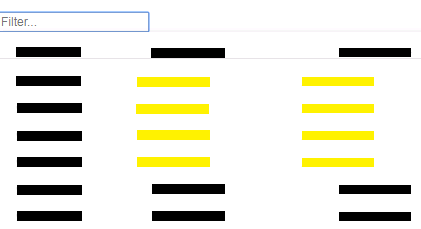 Rows are shifted after resizing and server side filtering · Issue #1351 ...