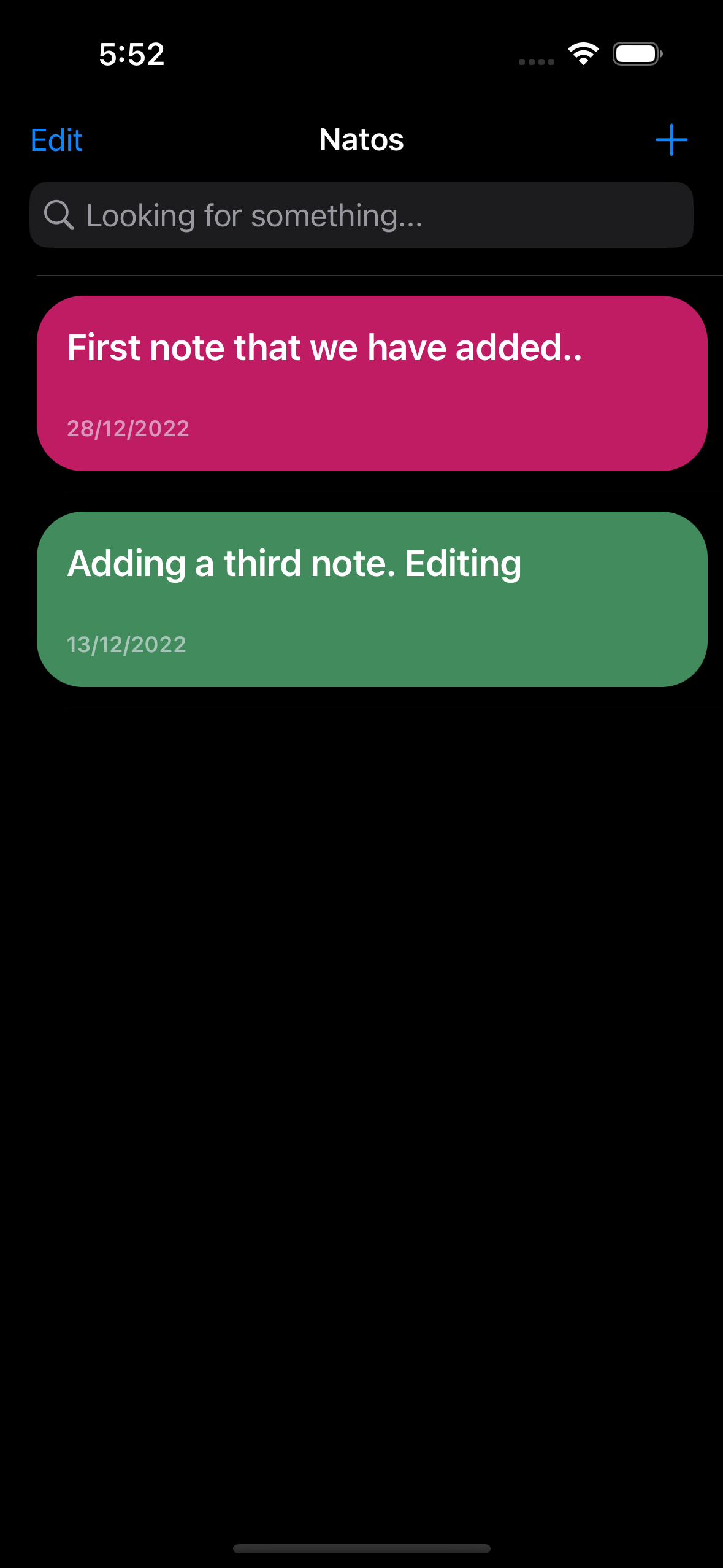 GitHub - SaarthakTuli/Natos: A Swiftui Notes App using Core Data