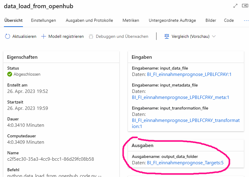 [Azure ML SDK v2] Registering Data Asset from Job output · Issue #26618 ...