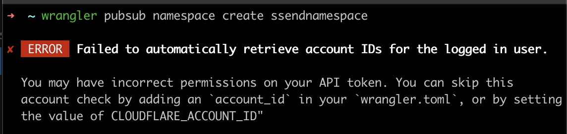 🐛 BUG: Not able to create namespace throwing error: Failed to ...