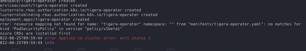 BUG: upgrade calico on kubernetes v1.25.0 · Issue #1625 · labring ...