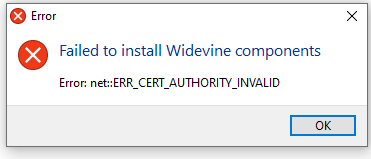 [BUG] When launching the installer, i get this error message. · Issue ...