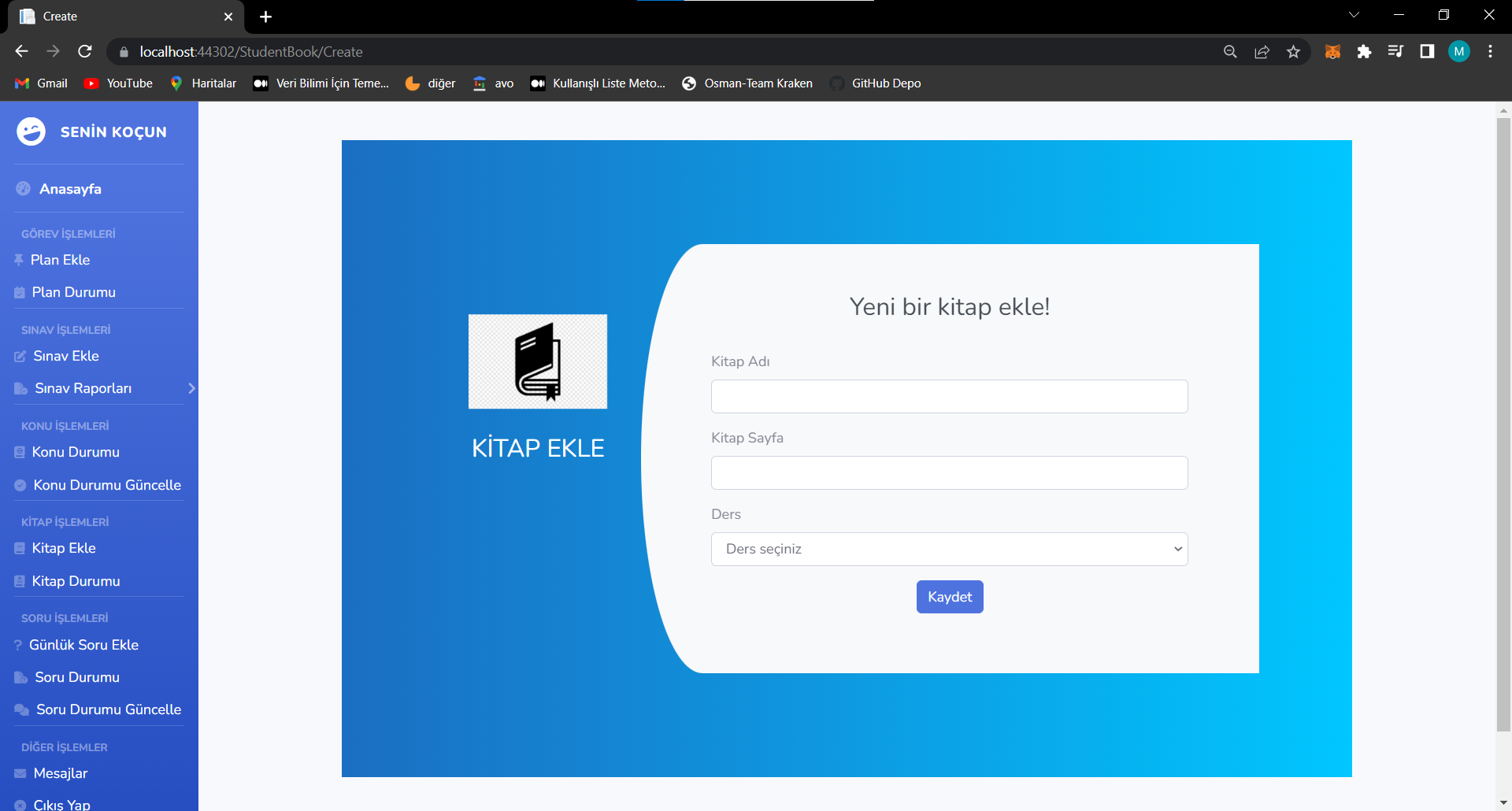 GitHub - mmtdemr42/StudentTracking