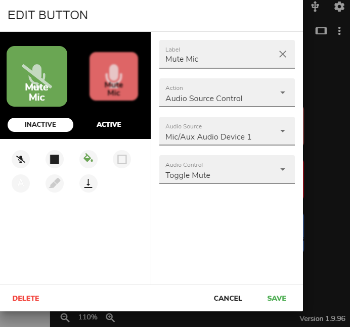 [BUG] Icon of Active/Inactive toggle (for OBS Control) · Issue #761 ...