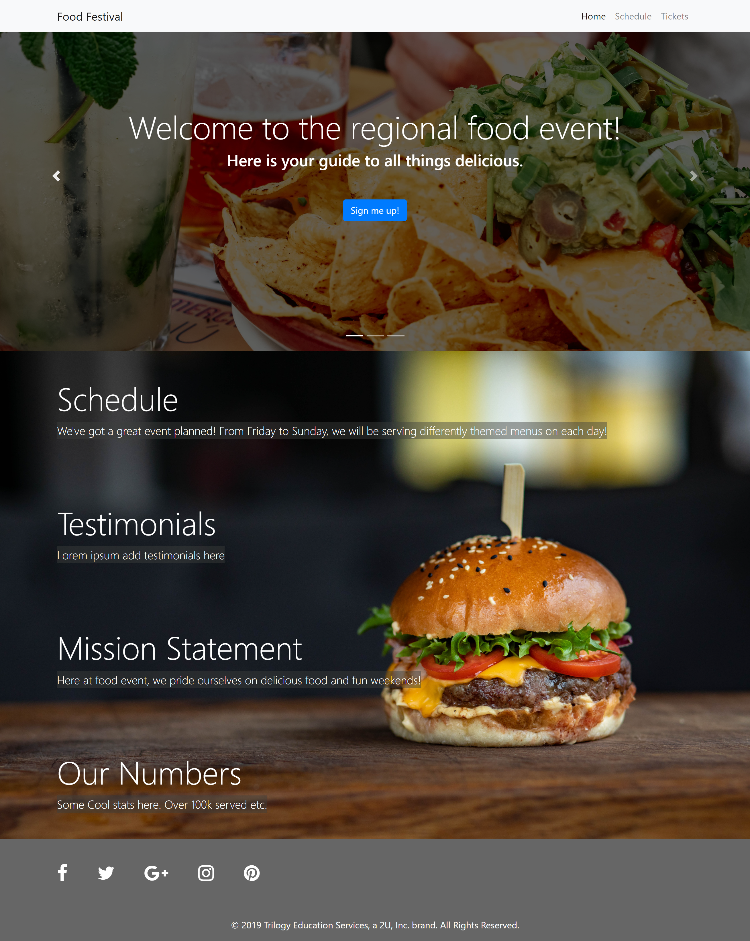 GitHub - JacobRyanHanson/food-festival