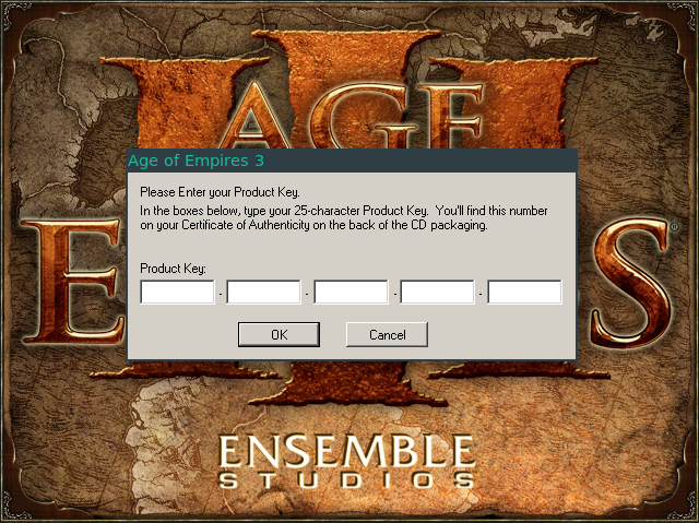 age of empires 3 the warchiefs serial key