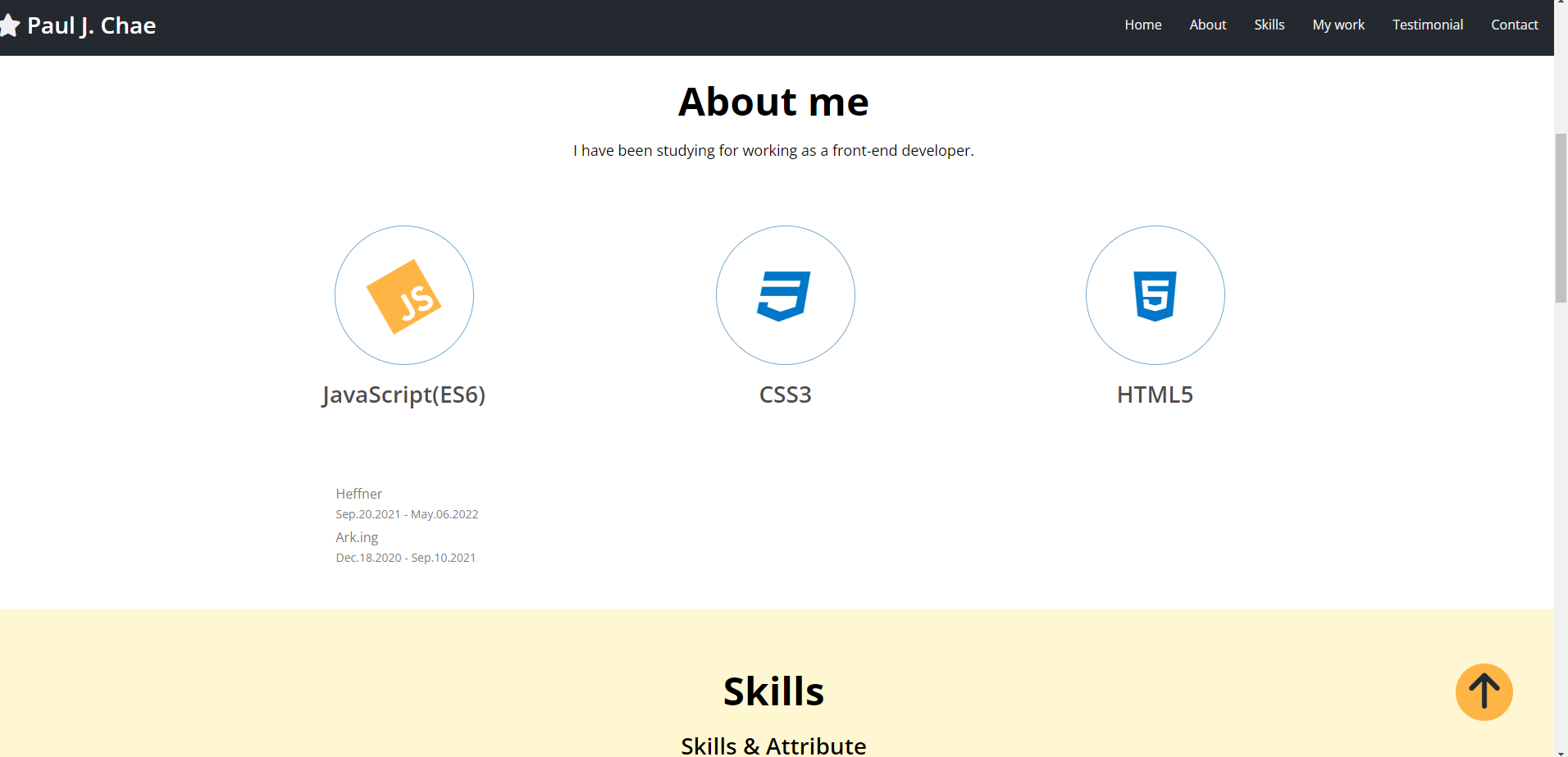 GitHub - PaulChaeJeonghyun/Portfolio: Paul`s portfolio