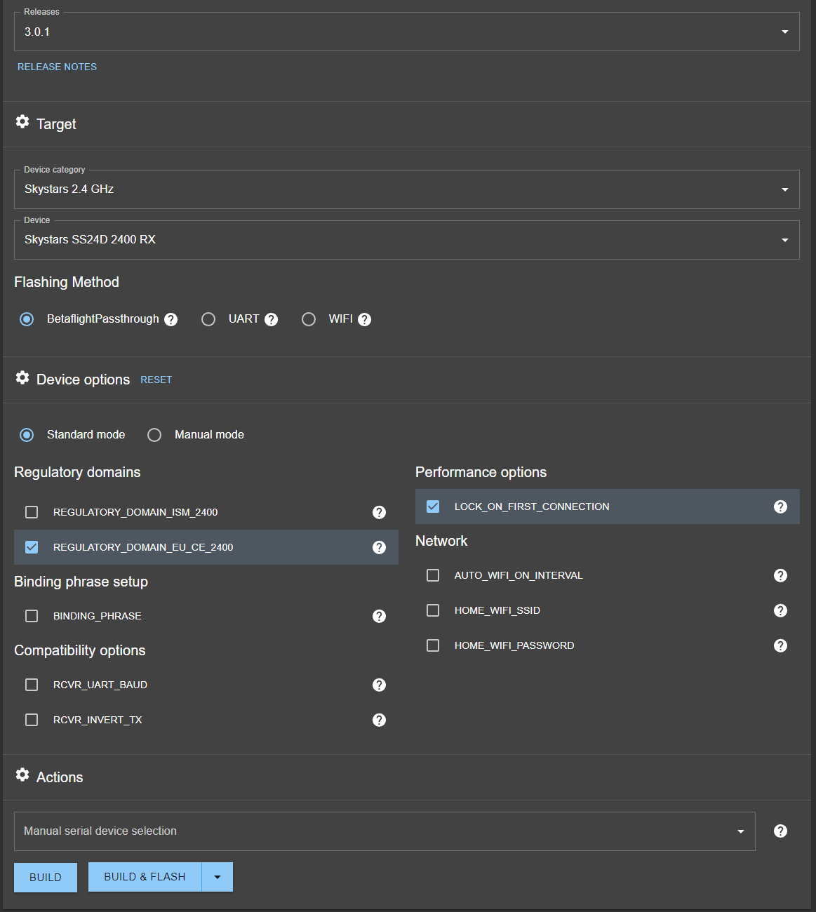 ELRS on Twin Lite Pro Bind not working · Issue 2082 · FrSkyRC/ETHOS