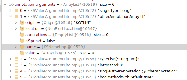 annotation of annotation array is not readable in .class files · Issue ...