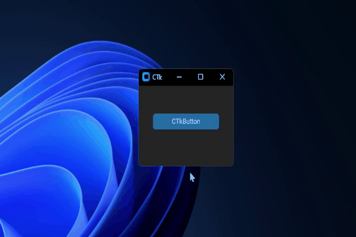 Ctk Button How can i make a whole image as a button? · TomSchimansky CustomTkinter ...