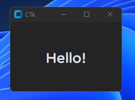 Add modern fonts with CTkFont · TomSchimansky CustomTkinter ...
