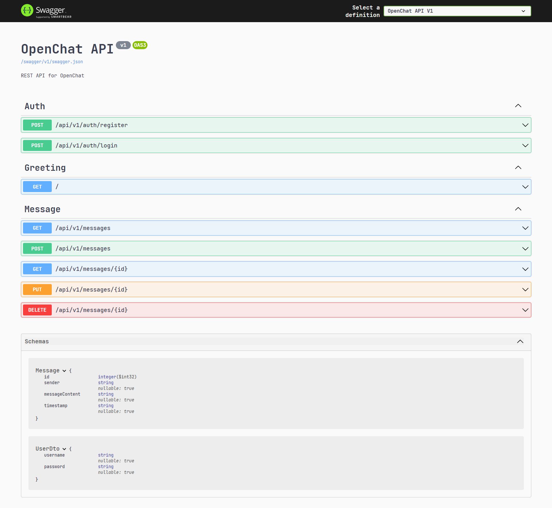 Swagger UI