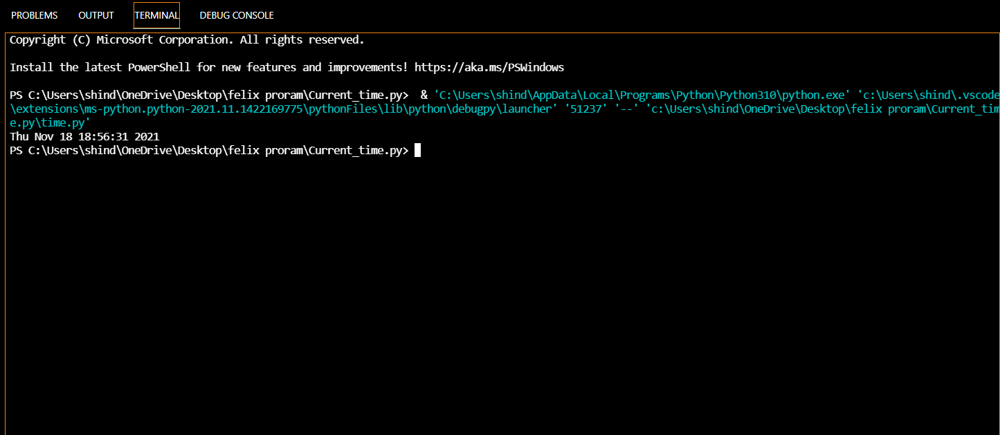 GitHub - Yuvishinde/Current_time-in-python: show current time , day ...