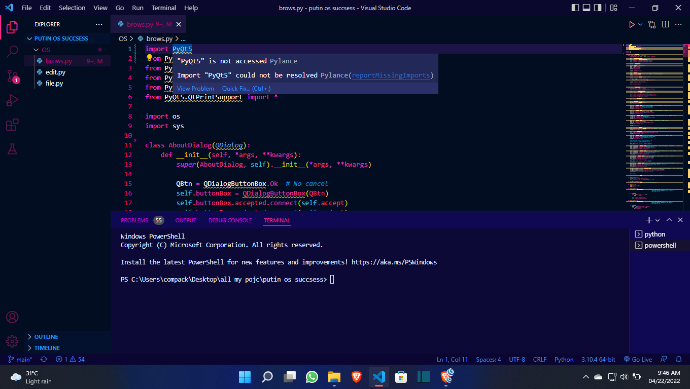 reopened issue · Issue #2727 · microsoft/pylance-release · GitHub
