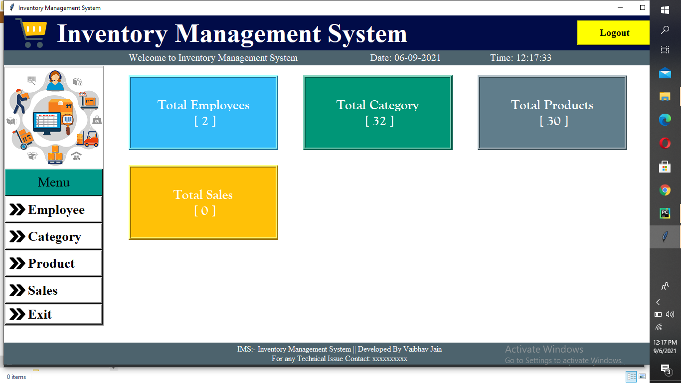 GitHub - jainvaibhav2000/Inventory_Management_System: I made the ...