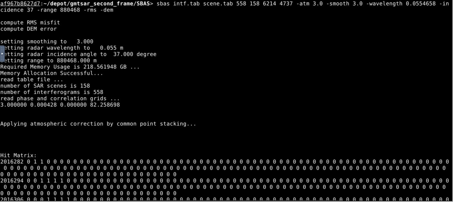 SBAS time consuming · Issue #623 · gmtsar/gmtsar · GitHub