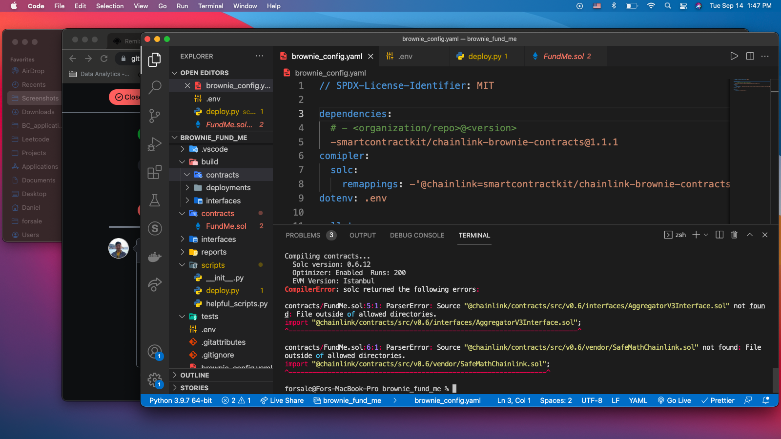 SMRT] SPDX Warning when using Solidity 0.7 · Issue #3623 · smartcontractkit/ chainlink