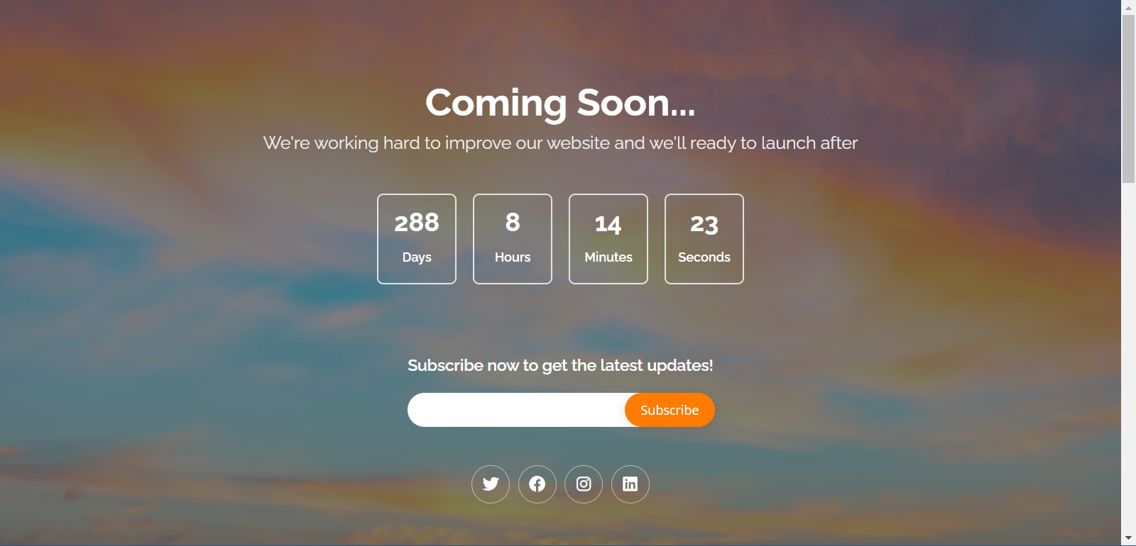GitHub - Praizee/Coming-Soon-Page: Coming Soon Page