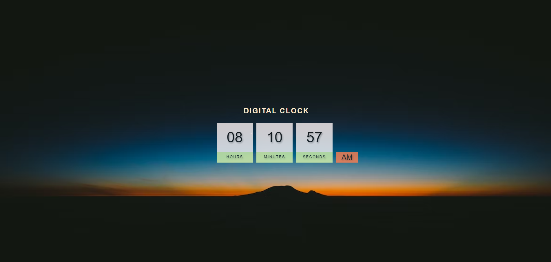 GitHub - aman-toLearn/DigitalClock · GitHub