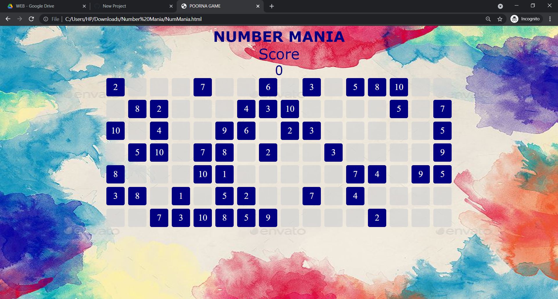 GitHub - poorna2511/Simple-Number-game-with-HTML-CSS-JS