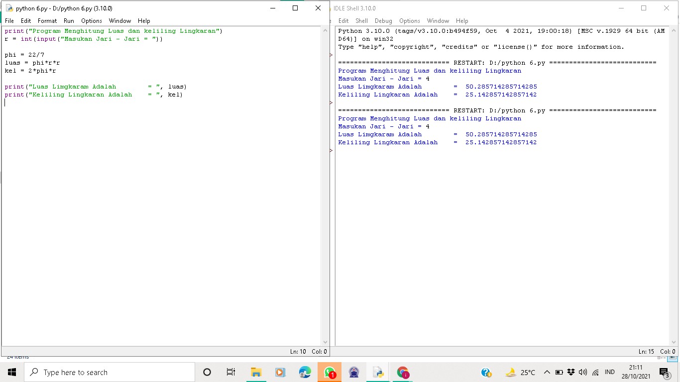 GitHub - ismaniarohali/tugas-python: tugas pertemuan 6