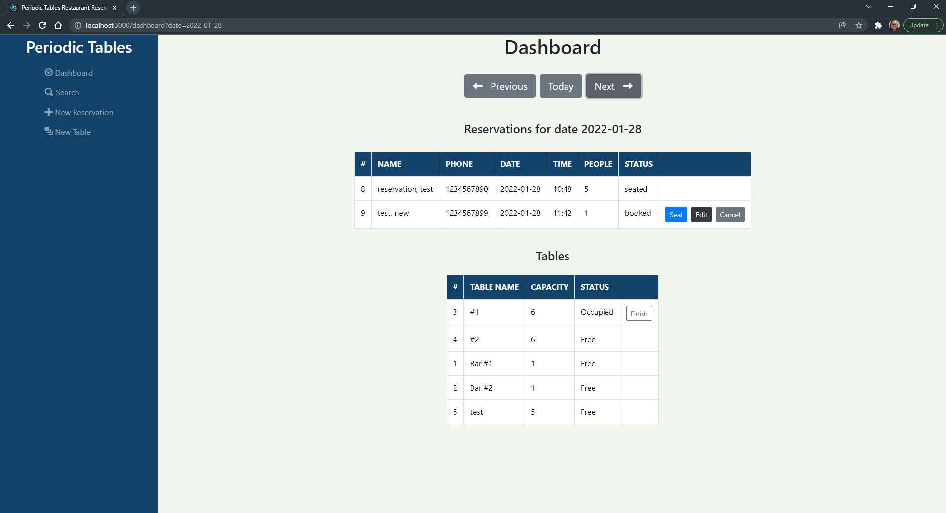 GitHub - garrettseeley/Restaurant-Reservation-App: Final capstone project