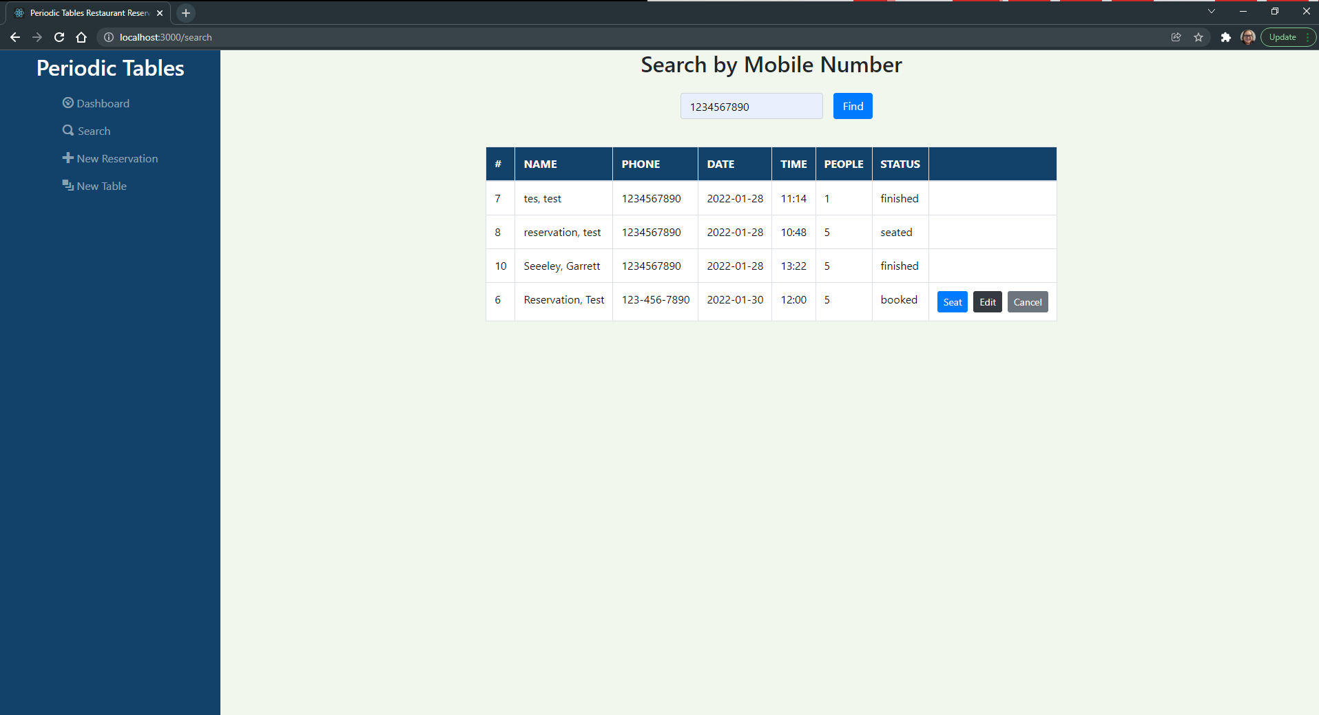 GitHub - garrettseeley/Restaurant-Reservation-App: Final capstone project