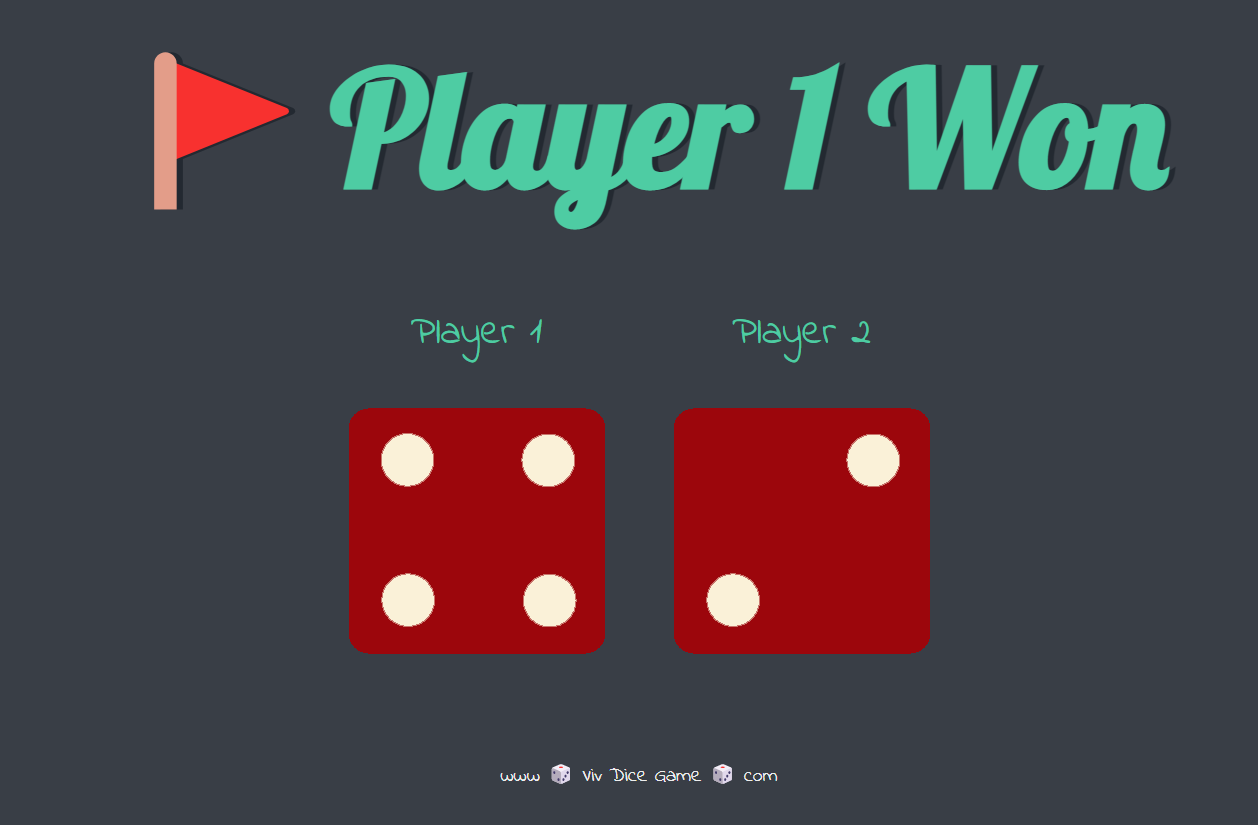 GitHub Humancodes/DiceRollGame It's a game in which 2 players roll
