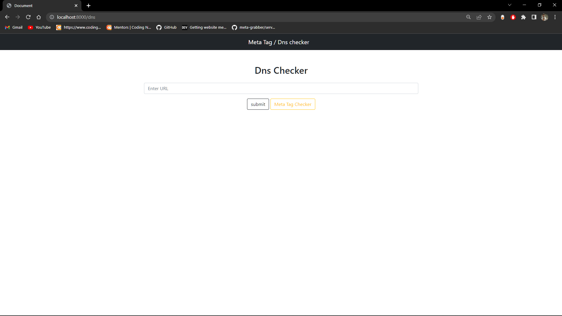 GitHub - 0Apexx0/Meta-Tag-and-Dns-Validator · GitHub