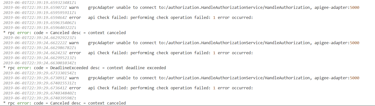 Error context deadline exceeded. Error context deadline exceeded