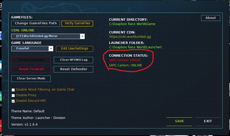 Out Of Memory Gamelauncher Nfsw Gitanswer