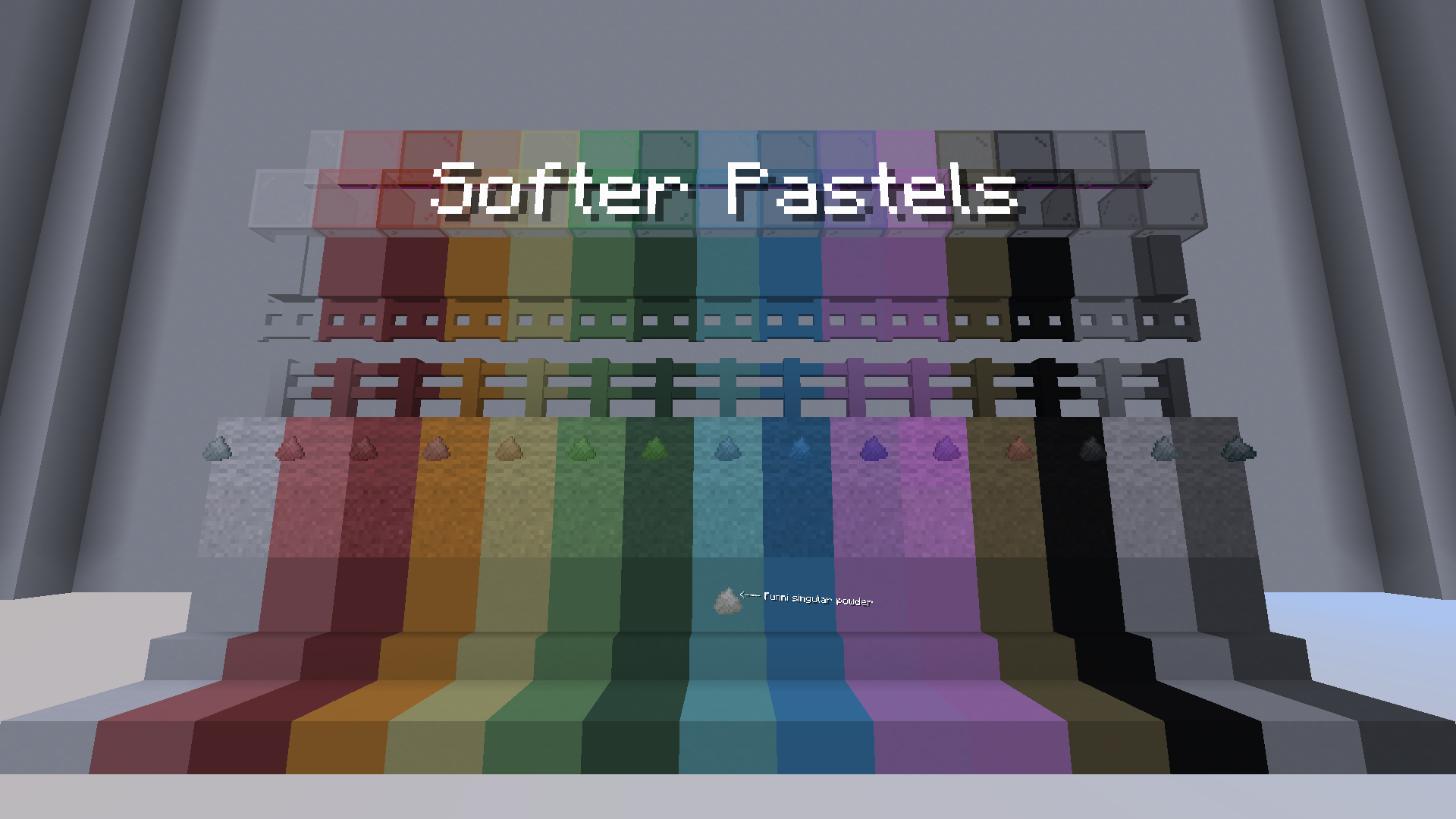 Softer Pastels Minecraft Mod