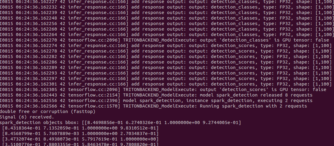 Core dump when dynamic batch Infer using tensorflow backend · Issue ...