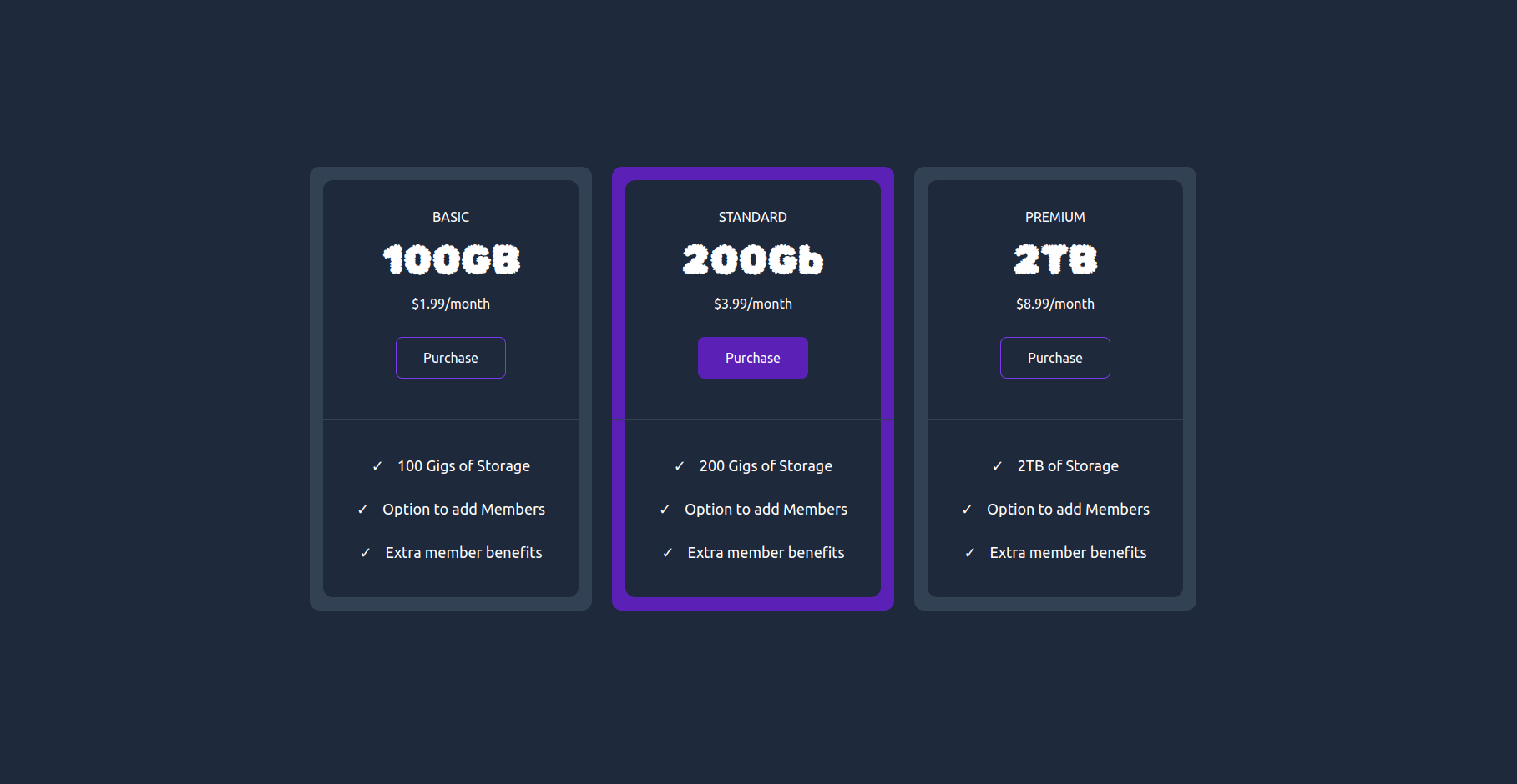 GitHub - PriyanshShrivastava/pricing_cards: This is a small Tailwind ...