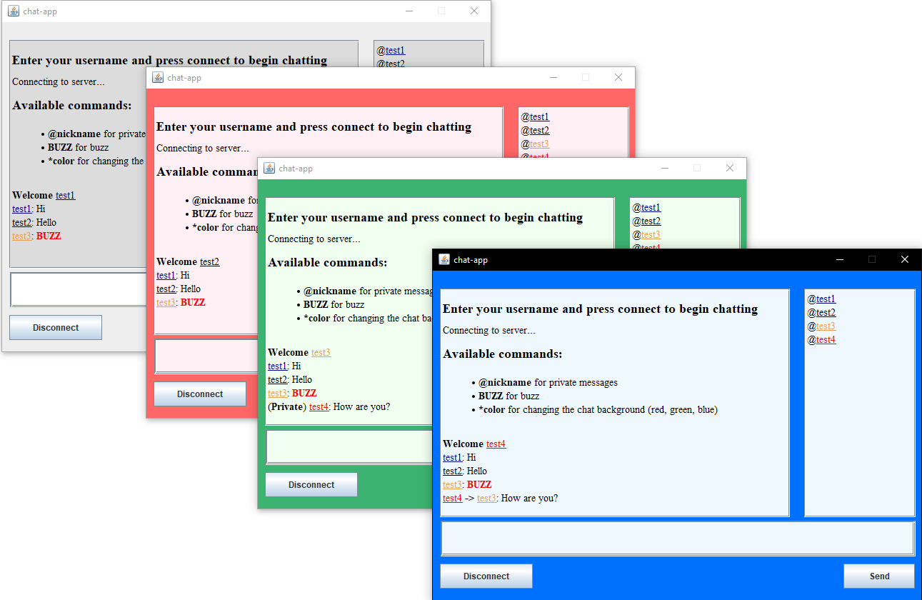 GitHub - alinpeterfi/MultiClient-ChatApp: Java multi client chat app