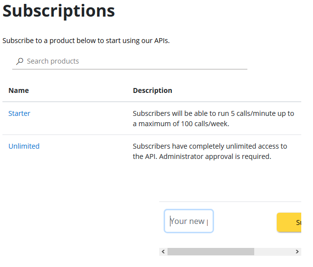 Unable to subscribe to a product · Issue #427 · Azure/api-management ...
