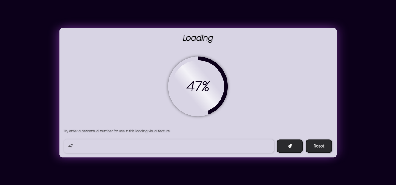 print circular loading