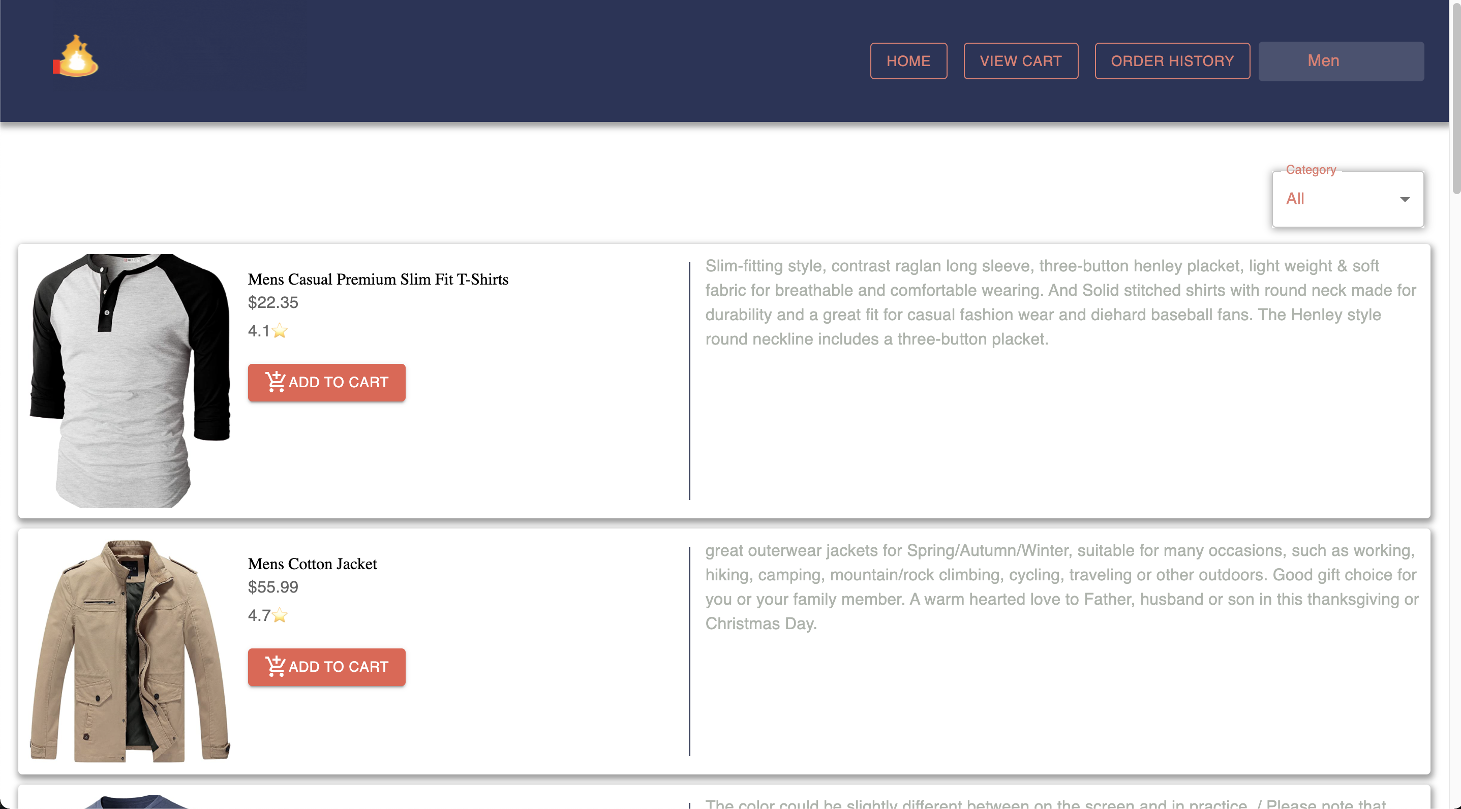 GitHub - garrettstrohm/shop-it-like-its-hot: A shopping application ...