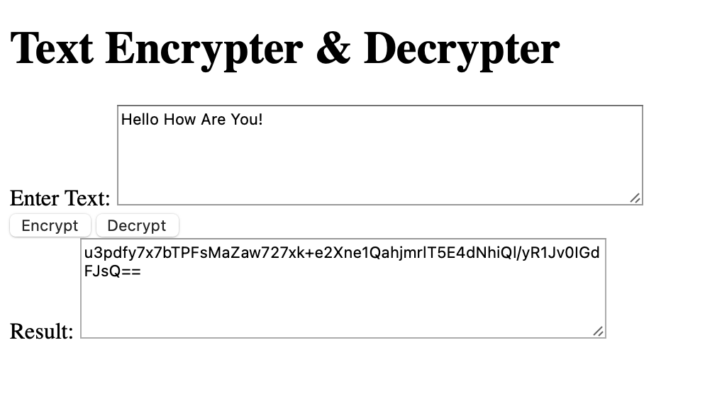 GitHub - mdleung/EncryptionApp: Simple HTML and JS app to encrypt text