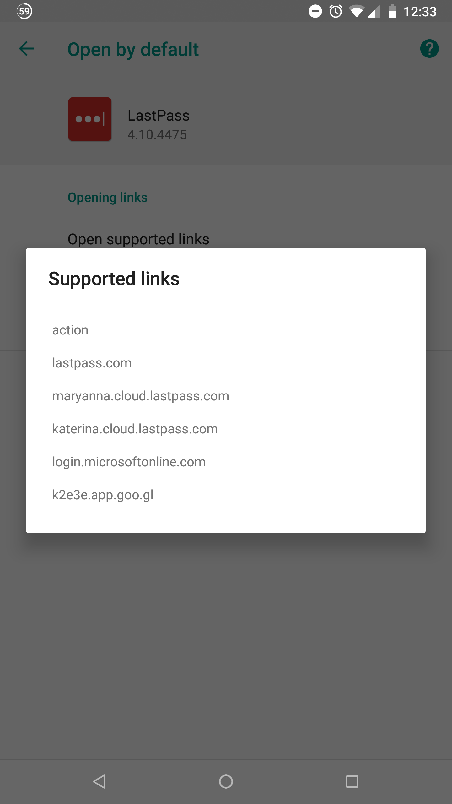 Clicking refresh now at the bottom of the page results in a