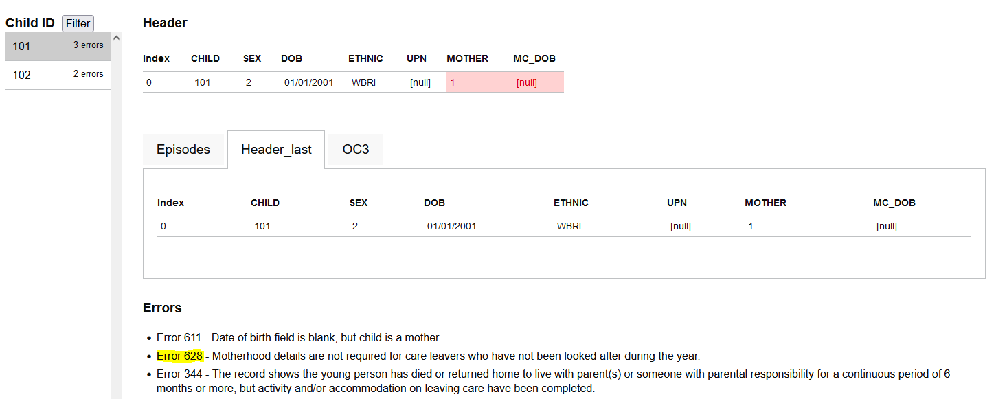 Bug: Rule 207 - Should not apply to care leavers · Issue #600 · data-to ...