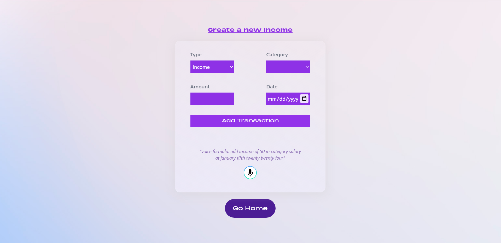 GitHub - melhassouni/speechly-expense-tracker-react: Expense Tracker ...